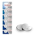 Tenergy CR1620 3V Lithium Button Cell Battery, for Car Keys, Watches, Calculators, Remote Controls, 5 Count