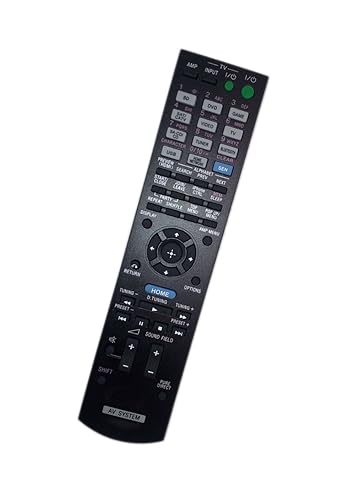 Replaced Remote Control Compatible for Sony STR-DN840 RMAAU170 149205111 STR-DH740 RMAAU168 149204911 Audio/Video AV Receiver Home Theater System