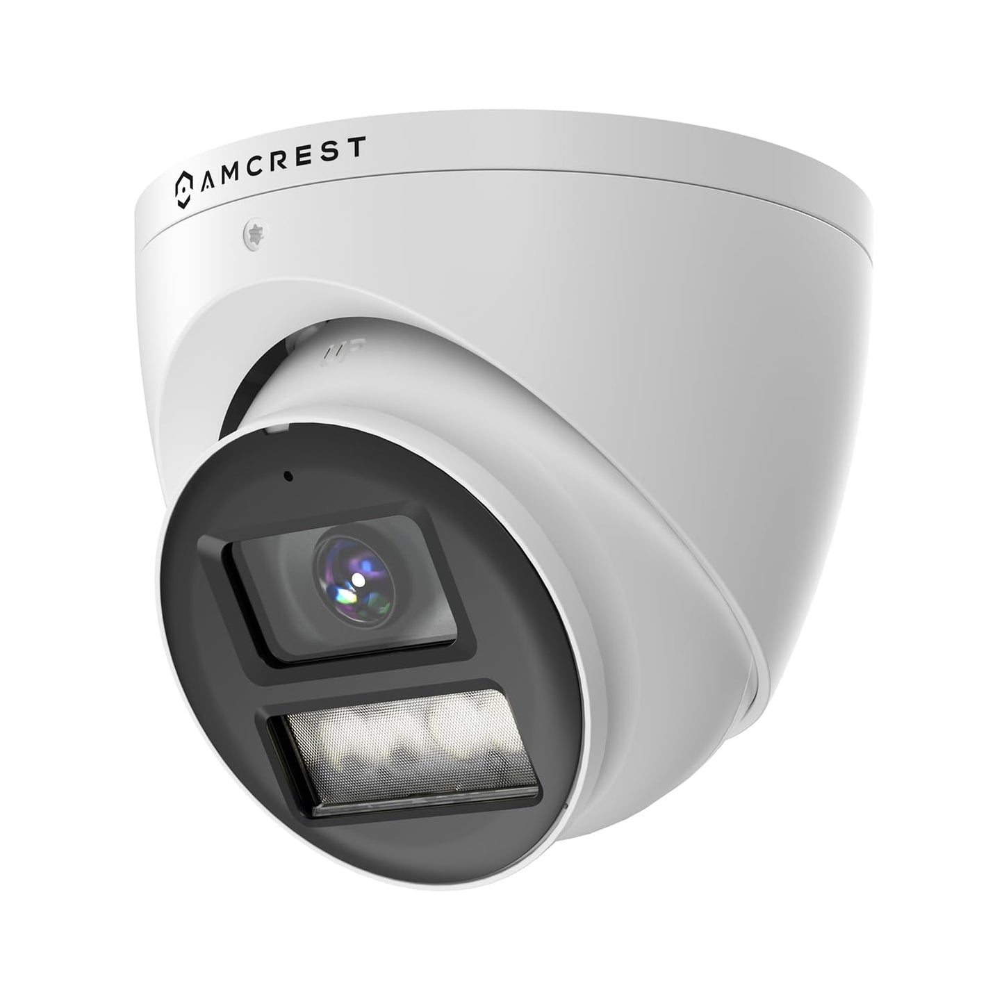 Amcrest Analog 5MP NightColor Outdoor Security Camera, Turret 5MP @ 25fps, CCTV-Coax-BNC, 131ft Full Color Night Vision, Mic, 132° FOV (Not an IP