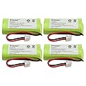 Fenzer 4X Home Phone Battery BG0028 for AT&T/Lucent BT-6010 8000 8001 8300 BT18433 BT184342 BT28433 BT284342/ Vtech 6030 6031 6032 6041 6042 6052 6053