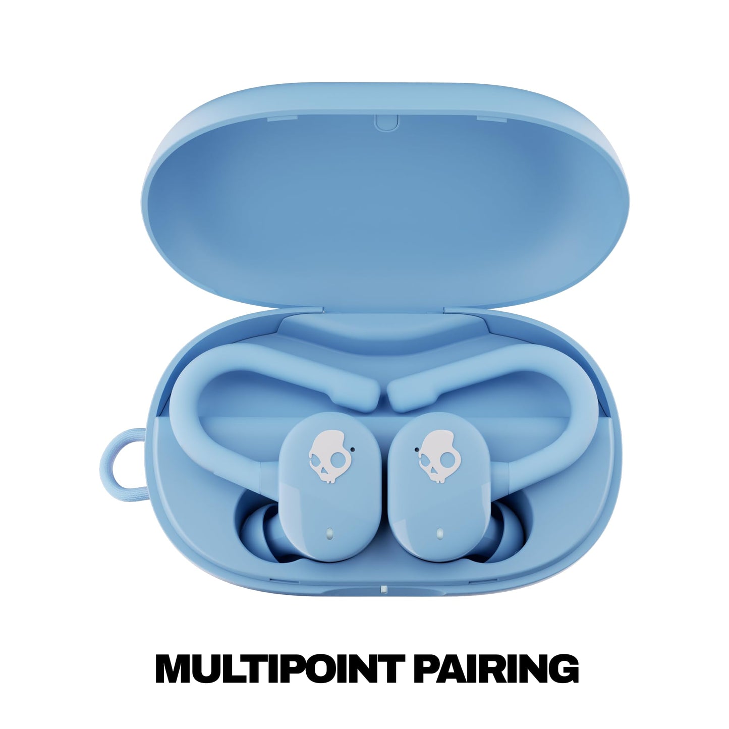 Skullcandy Push Play Active Wireless Earbuds - Preppy Blue
