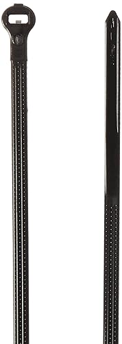 Thomas & Betts TY52315MX Cable Tie, UV Resistant Nylon, 18 lb., 7", Distributor Pack (Pack of 100)