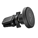 WixGear Universal Twist-Lock Air Vent Magnetic Car Mount Holder for Cell Phones with Fast Swift-snap Technology - Supports Devices up to 14oz