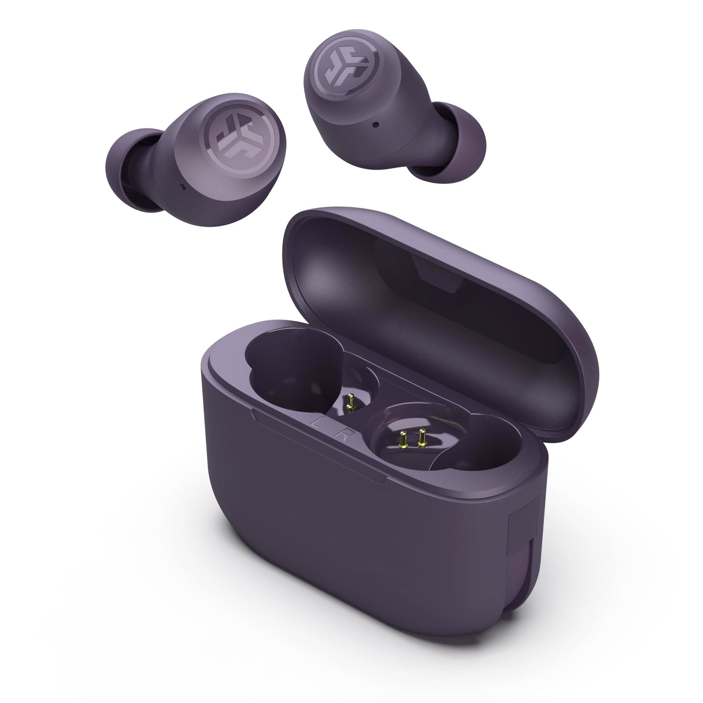 JLab Go Air Pop+ True Wireless Earbuds, in Ear Headphones, Bluetooth Earphones, 35H Playtime Ear Buds, Bluetooth Earbuds with Microphone, USB-C