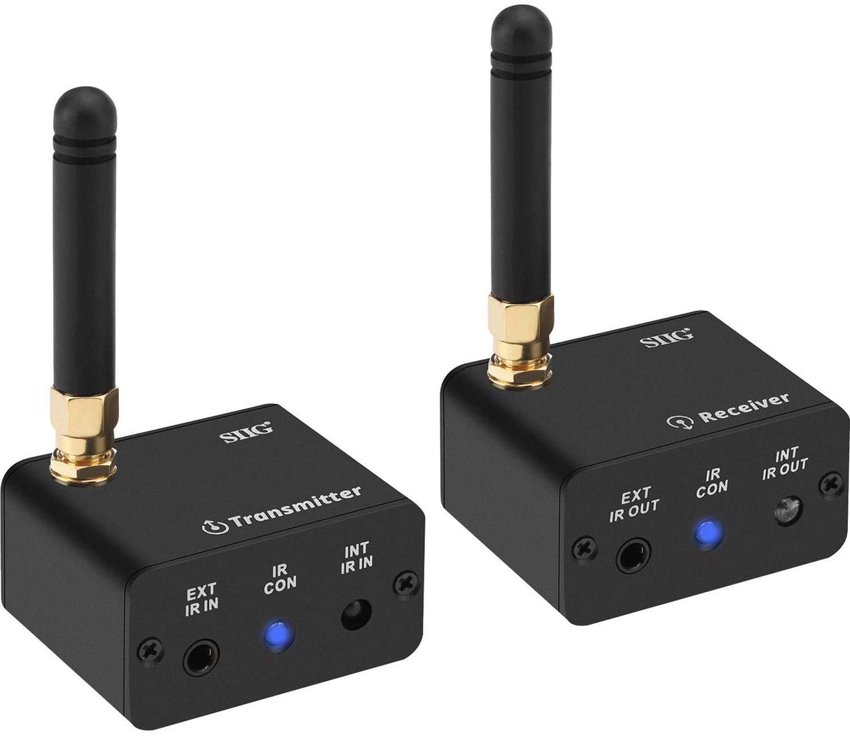 SIIG Wireless IR Remote Control Extender Kit, 656ft, CE-RC0111-S1
