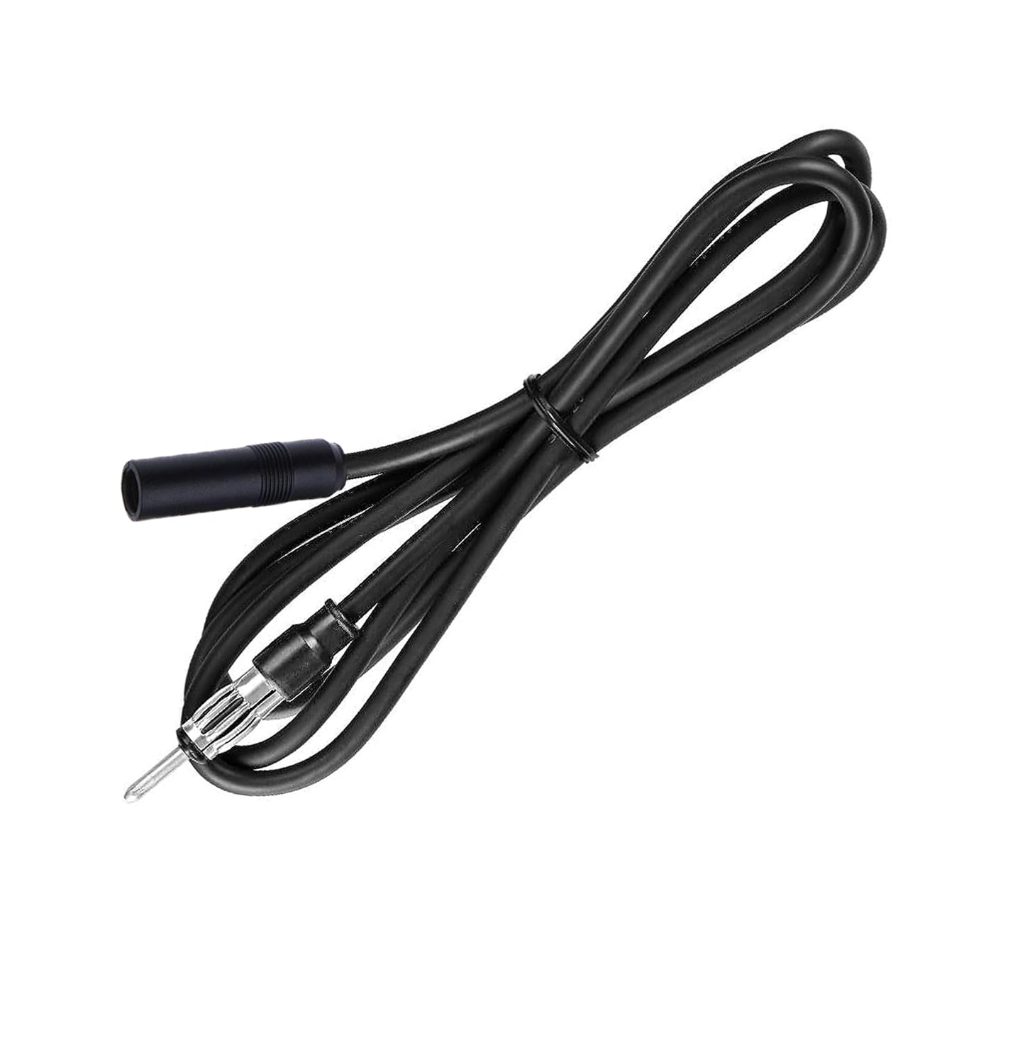 RedYutou Universal DIN Male to Female car Modified DVD Navigation CD Player AM/FM Antenna Extension Cable Conversion Cable 300cm /10 ft