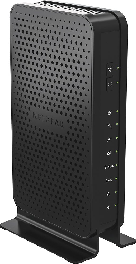 Netgear C3700-100NAS N600 (8x4) WiFi DOCSIS 3.0 Cable Modem Router (C3700) Certified for Xfinity from Comcast, Spectrum, Cox, Spectrum & More