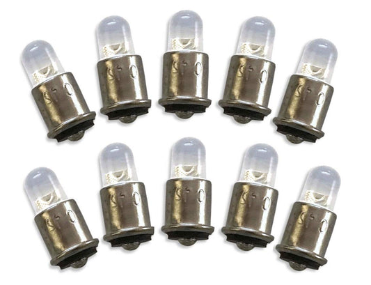 #327 LED Replacement Bulb | 28-Volt DC | Bi-Polar Contacts | Midget Flanged Base | Replaces Filament Bulb Numbers: 327, 387, 376, S3368-2