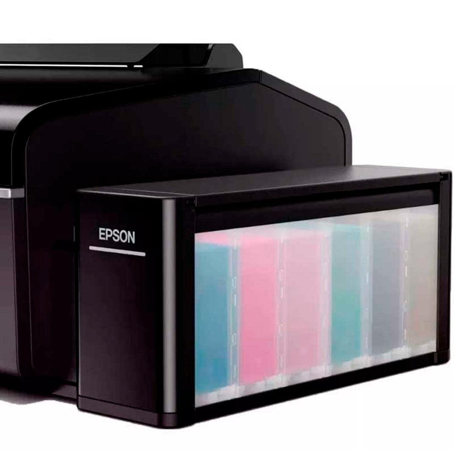 Epson L805 Ink Tank System (ITS) Wireless Printer - Inkset Included (A4 borderless, direct print on CDs/DVDs)