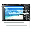ULBTER Screen Protector for Sony RX100 VII VI V IV III II I RX100M7 M6 Camera [3 Pack], 0.3mm 9H Hardness Tempered Glass Anti-Scrach Anti-Bubble