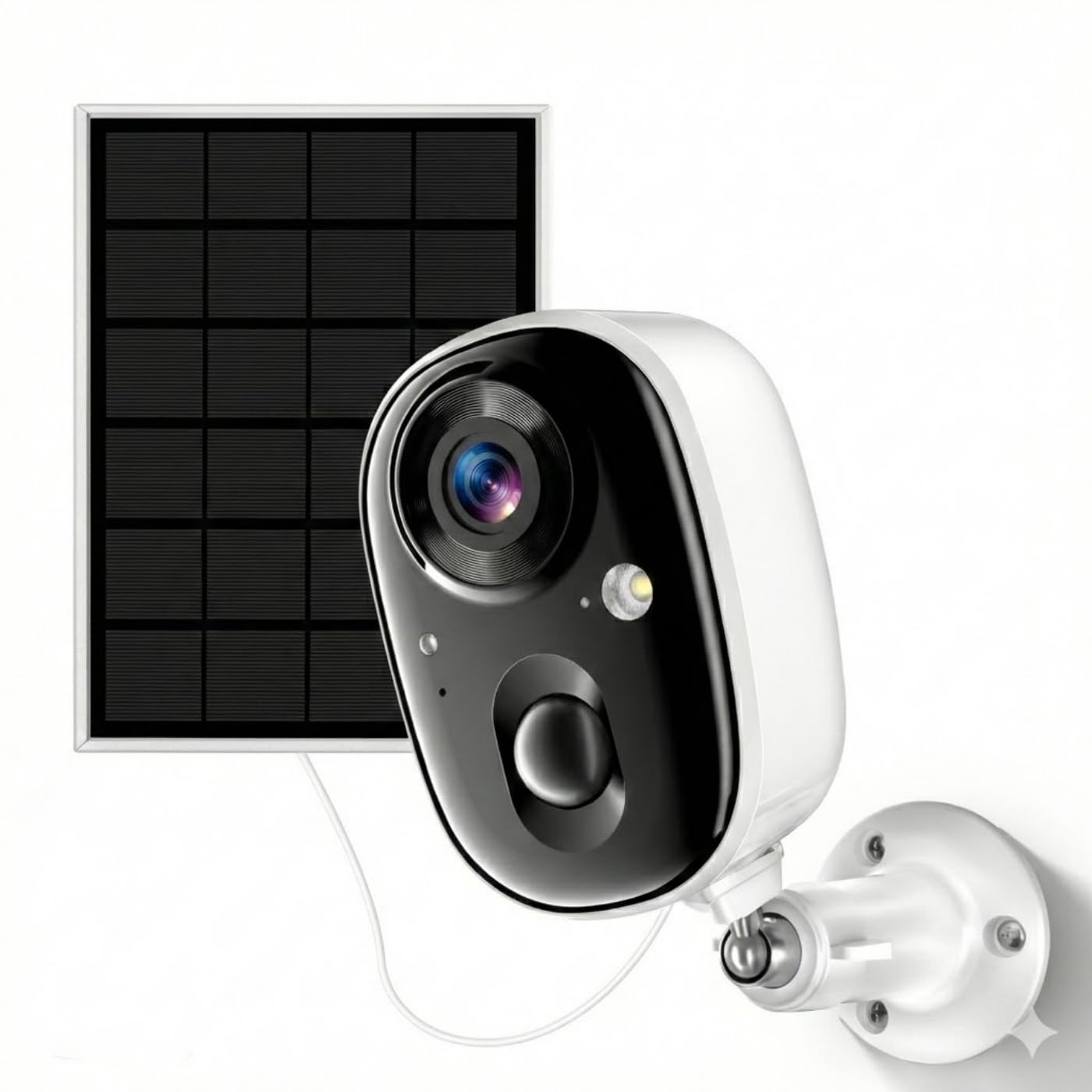 4G LTE Cellular Security Camera No WiFi Wireless Outdoor Solar Powered Waterproof 2K Color Night Vision PIR Motion Sensor 2 Way Talk Built in Sim Card