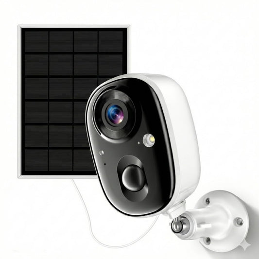 4G LTE Cellular Security Camera No WiFi Wireless Outdoor Solar Powered Waterproof 2K Color Night Vision PIR Motion Sensor 2 Way Talk Built in Sim Card