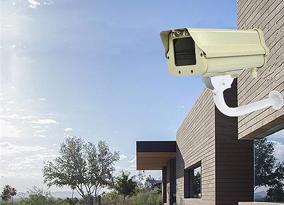 BeElion Aluminum Housing CCTV Security Surveillance Outdoor Camera Box Weatherproof Heavy Duty Junction Box Shell for CCTV Surveillance Camera Wall