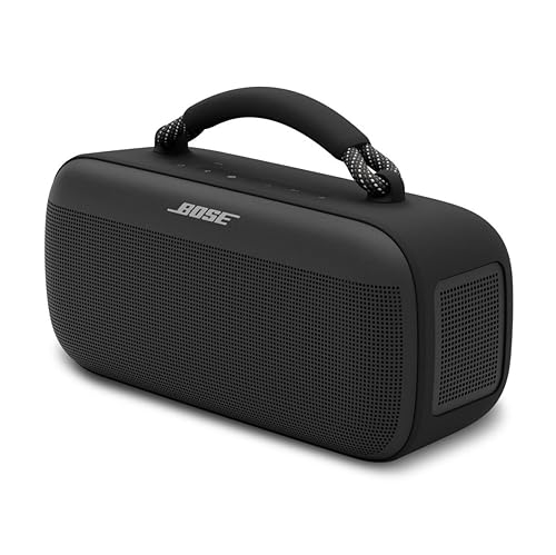 Bose SoundLink Max Bluetooth Speaker - Portable Wireless Party Speaker, IP67 Waterproof, Rope Handle, Up to 20 Hours of Playtime, USB-C, Built-in