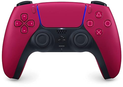 PlayStation DualSense Wireless Controller Cosmic Red (Renewed Premium)
