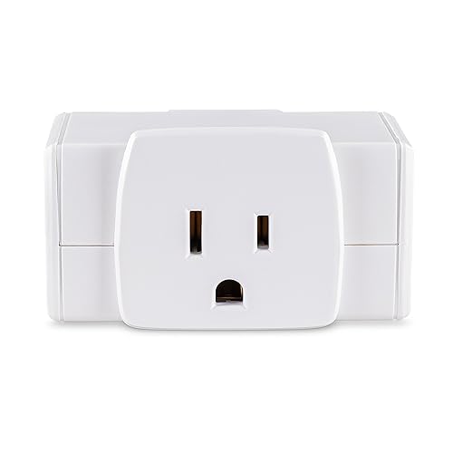 CyberPower GT3WT 3-Outlet Adapter, Wall Tap Plug, NEMA 5-15R Outlets on Three Sides, 15A/125V, Compact Design for Home, Office, and Travel - White