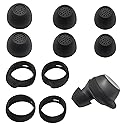 Ear Hooks & Ear Tips for Samsung Galaxy Buds FE - 5-Pair Replacement Earbuds Tips & Accessories (3 Tips L/M/S + 2 Hooks), Case-Compatible Secure Fit…