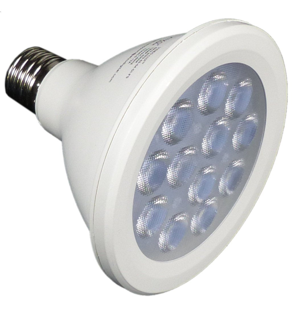 ALZO 12W (100W) Joyous Light® Dimmable LED Full Spectrum PAR30 Spot Light Bulb 5500K Bright White Daylight, 1020 Lumens, 120V