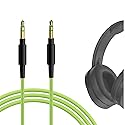 GEEKRIA Audio Cable Compatible with Skullcandy Hesh Evo/ANC/3, Crusher Evo/Grind/ANC/ANC 2, Riff 2 Cable, 3.5mm Aux Replacement Stereo Cord (4 ft…