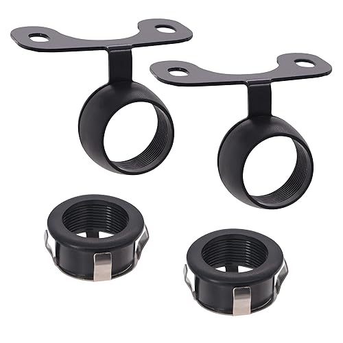 iSaddle Round Car Rear Camera Mounting Bracket Kit - Vehicle Backup Camera Butterfly Mount/Flush Mount Holder for Reverse Front/Side/Rear View Camera