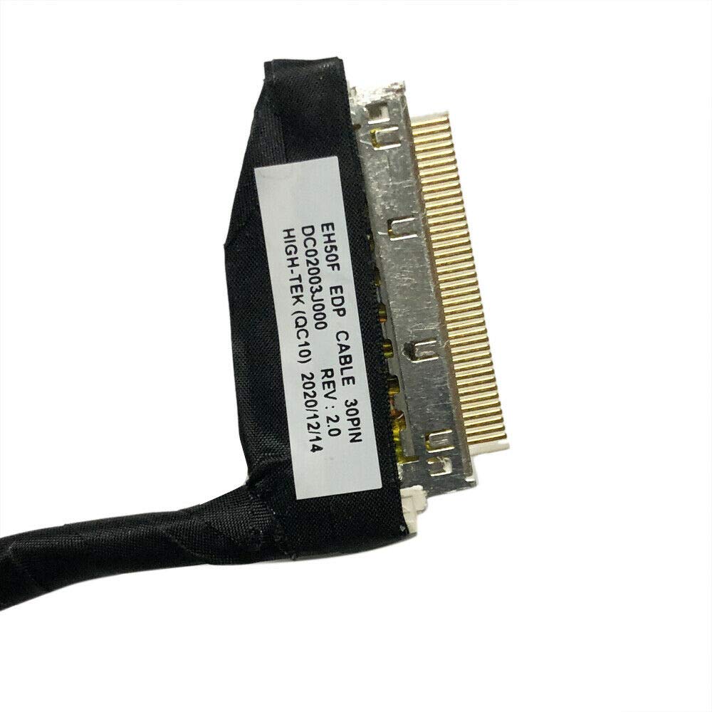 LCD EDP Screen Cable Display Wire Video Line Replacement for Acer Nitro AN515-43 AN515-54 AN515-54-599H DC02003J000 50.Q5AN2.008 30Pin