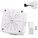 PUYREEINN Universal Dome Camera Junction Box,Security Camera Mount Bracket,CCTV IP Surveillance Cameras Holder, ABS Plastic Dome Camera Mount(1 Pack)
