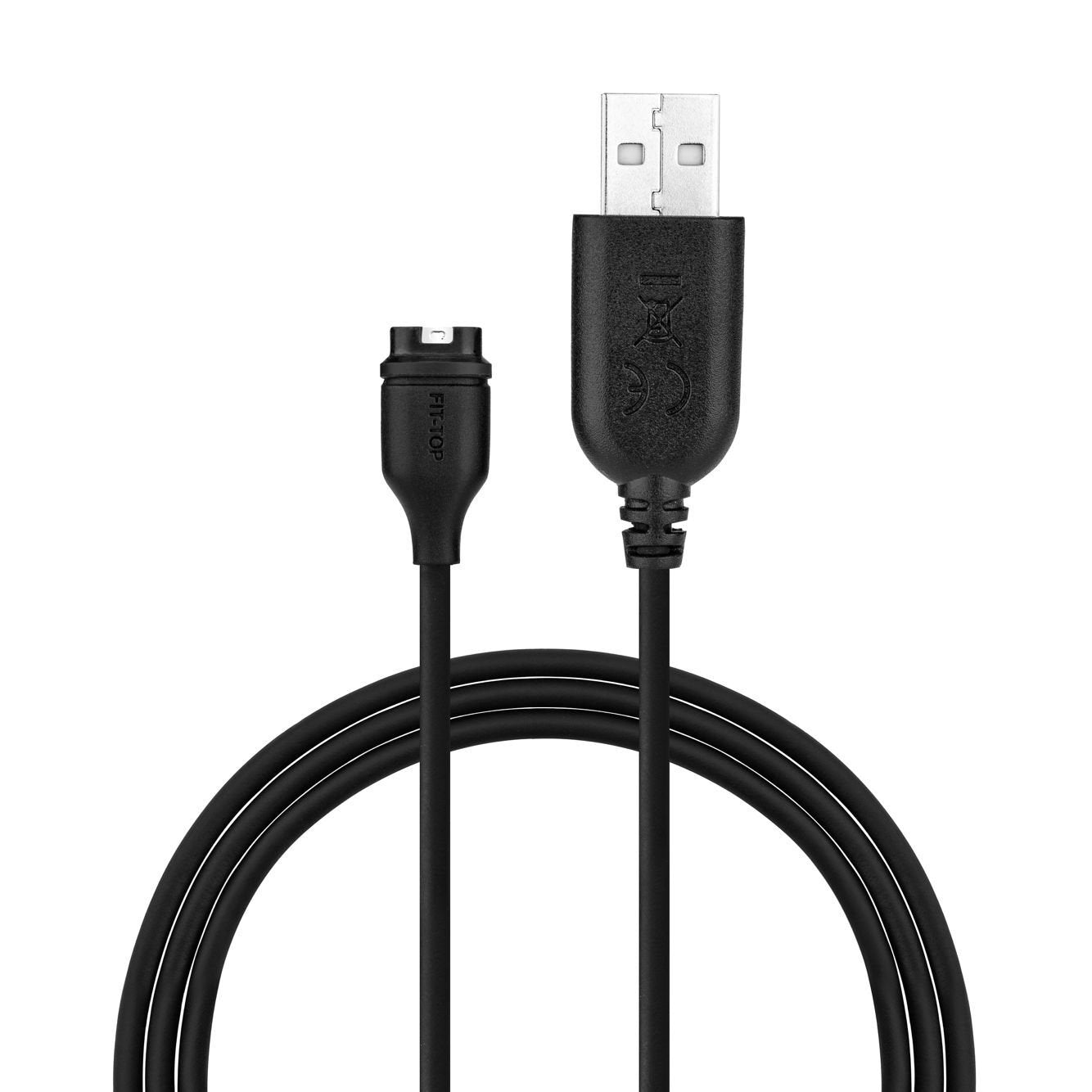 JIUJOJA Compatible with Garmin Instinct/Instinct/Instinct 2S/Instinct 2X/Instinct 3 Charger,2PACK Charging Cable and 8Pcs Charger Port Protectorr