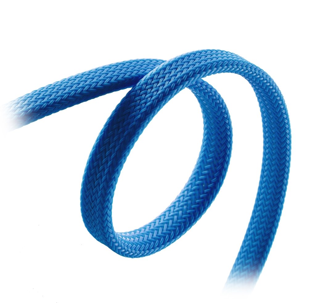 CableMod ModMesh Sleeved SATA 3 Cable (Light Blue, 60cm)