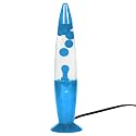 My Groovy Light 13.5 Inch Tabletop Lamp, Blue