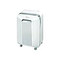 Fellowes LX200 P-4 Micro-Cut Paper Shredder, Jam-Proof Heavy-Duty Paper Shredder for Office, Shreds 12 Sheets Per Pass, White