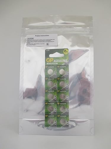 10 X Gp Ag13 A76 Gpa76 Lr44 357 Sr44Sw 1.5V Battery by GDP