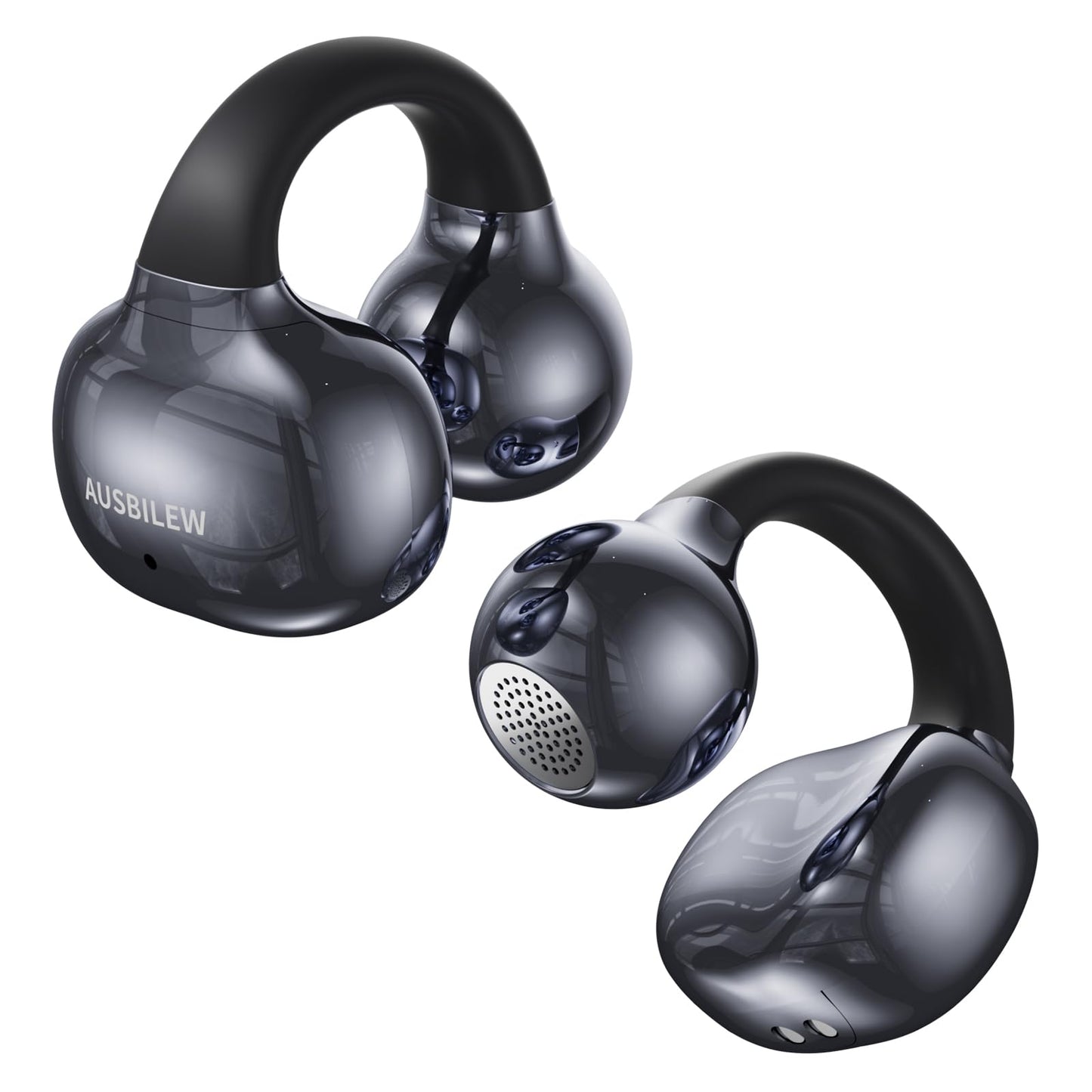 Ausbilew Headphones Wireless Earbuds IPX6 Waterproof Ear Buds,Touch Control Bone Conduction Headphones air Conduction Stereo with 11mm Driver 42…