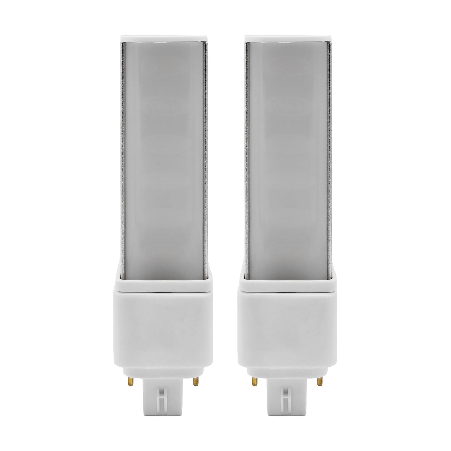 QLEE Gx24q 4 Pin LED Light Bulb PL-C Retrofit Replacement Compact Fluorescent Light Bulb 26W G24q-2 Gx24q-3 660 Lm 314° Free Rotate Horizontal