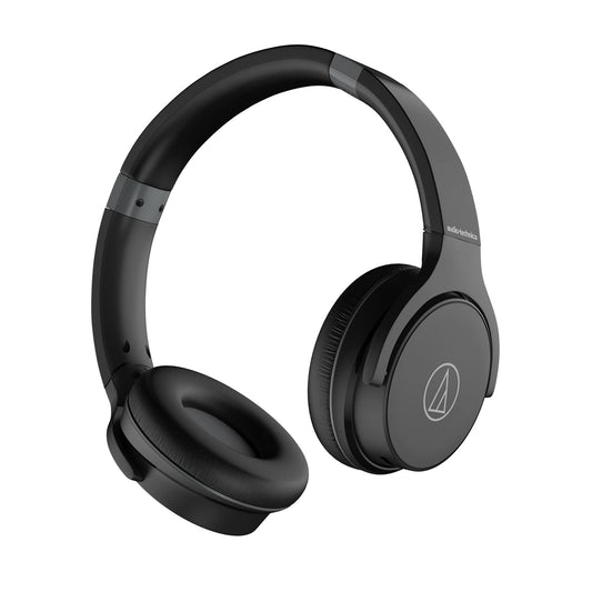 Audio-Technica ATH-S220BTBK Wireless On Ear Headphones, Black