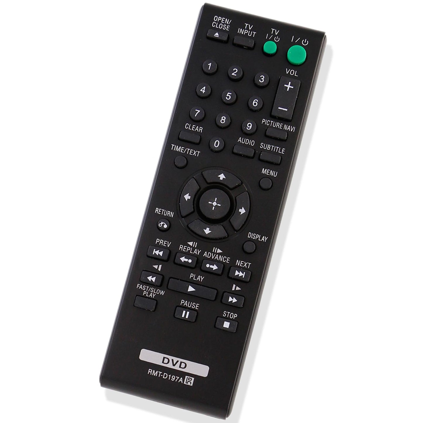 RMT-D197A Replace Remote Control fit for Sony DVD Player DVP-SR510H DVP-SR210P DVP-SR510 DVP-SR210 DVP-SR201P DVP-SR405P RMTD197A DVPSR510H DVPSR210P