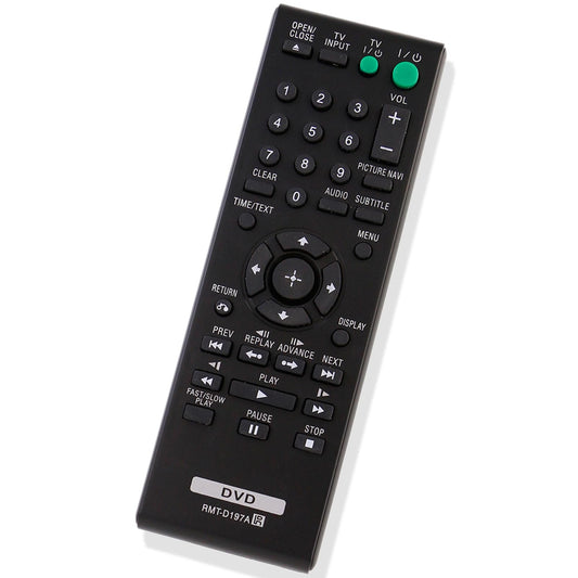 RMT-D197A Replace Remote Control fit for Sony DVD Player DVP-SR510H DVP-SR210P DVP-SR510 DVP-SR210 DVP-SR201P DVP-SR405P RMTD197A DVPSR510H DVPSR210P