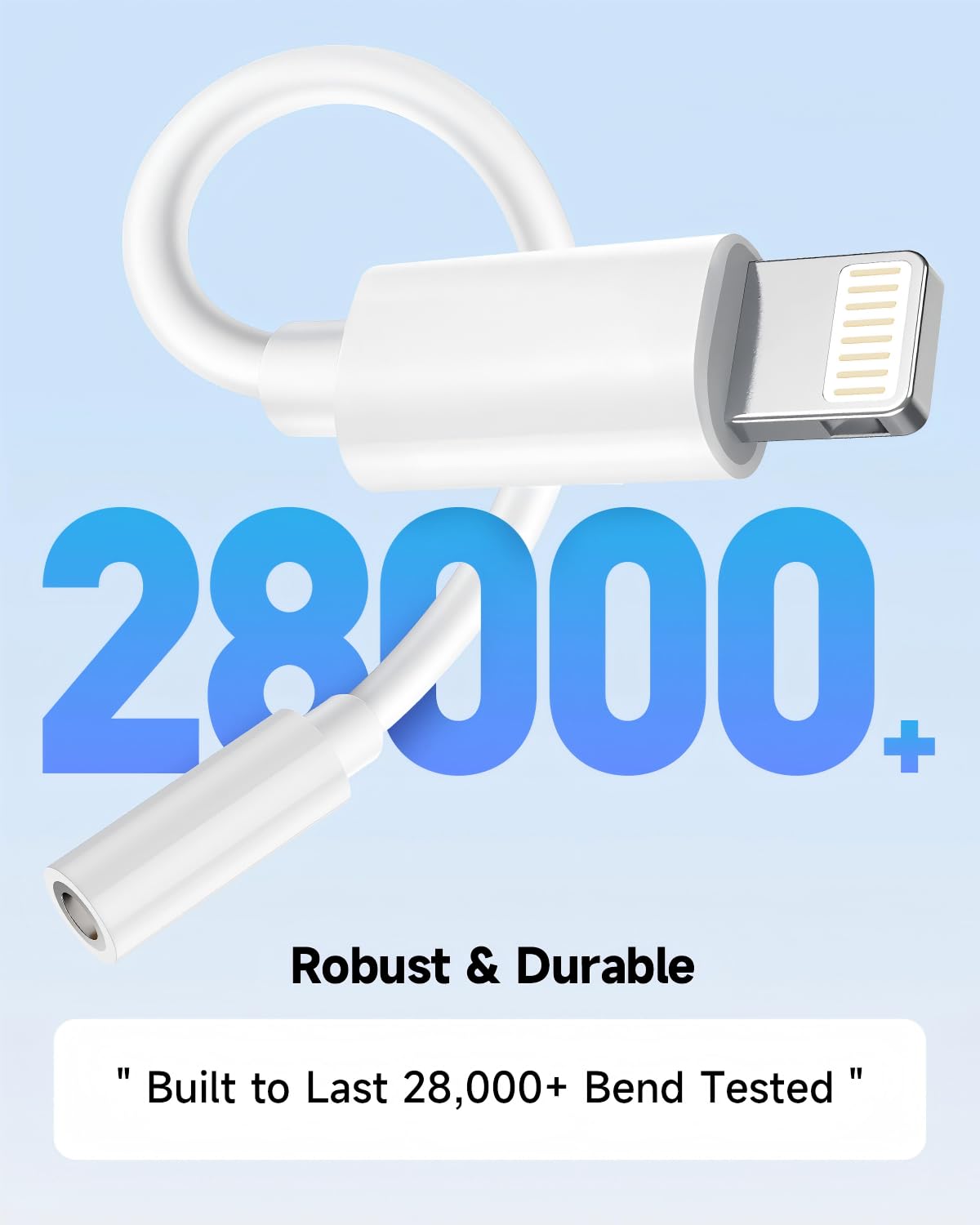 [Apple MFi Certified] 2 Pack Lightning to 3.5 mm Headphone Jack Adapter, iPhone Aux Adapter Converter Dongle Audio Cable Compatible with iPhone 14 13 12 11 X XS 8 7