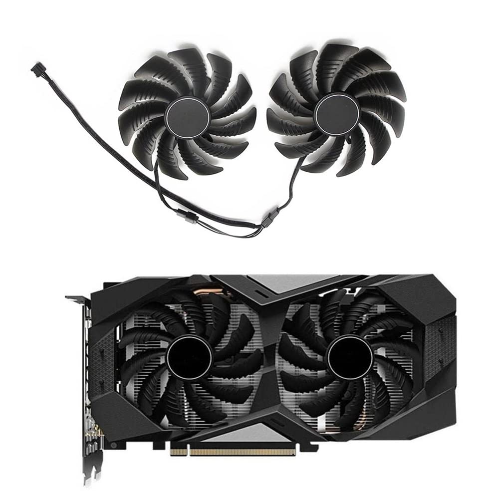 Rakstore PLD09210S12HH 87mm Graphics Card Cooling Fan Replacement for Gigabyte GTX 1660 GTX 1660Ti GTX1660 Super Cooler Fan