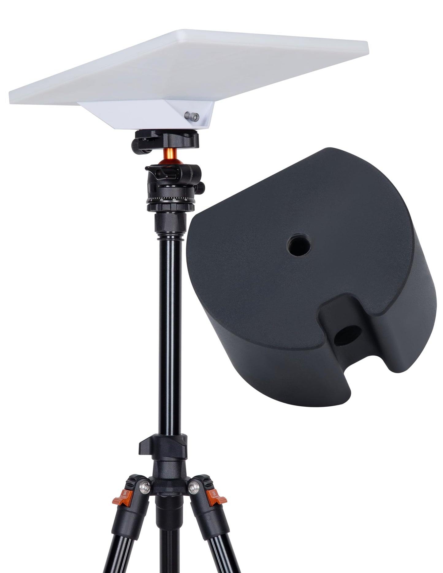 2025 NEW Starlink Mini Tripod Adapter - Aluminum Alloy Mount with 1/4"-20 Thread, Compatible with the New Starlink Mini Dish Pipe Adapter and Flat