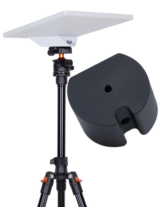 2025 NEW Starlink Mini Tripod Adapter - Aluminum Alloy Mount with 1/4"-20 Thread, Compatible with the New Starlink Mini Dish Pipe Adapter and Flat
