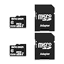 INLAND Micro Center 32GB Class 10 MicroSDHC Flash Memory Card with Adapter for Mobile Device Storage Phone, Tablet, Drone & Full HD Video Recording