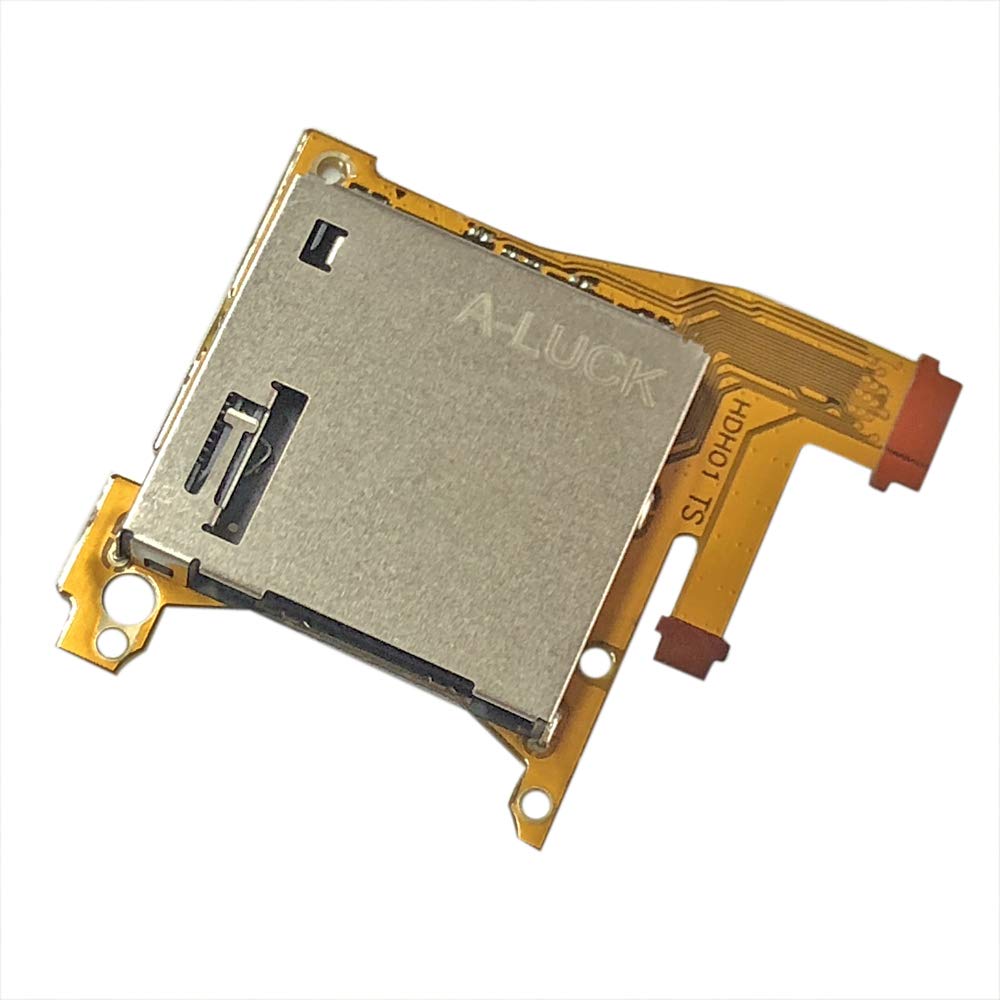 GinTai Card Slot Reader Game Card Reader Cartridge Tray Headphones Jack Port Replacement for Nintendo Switch Lite HDH-001 Repair Part
