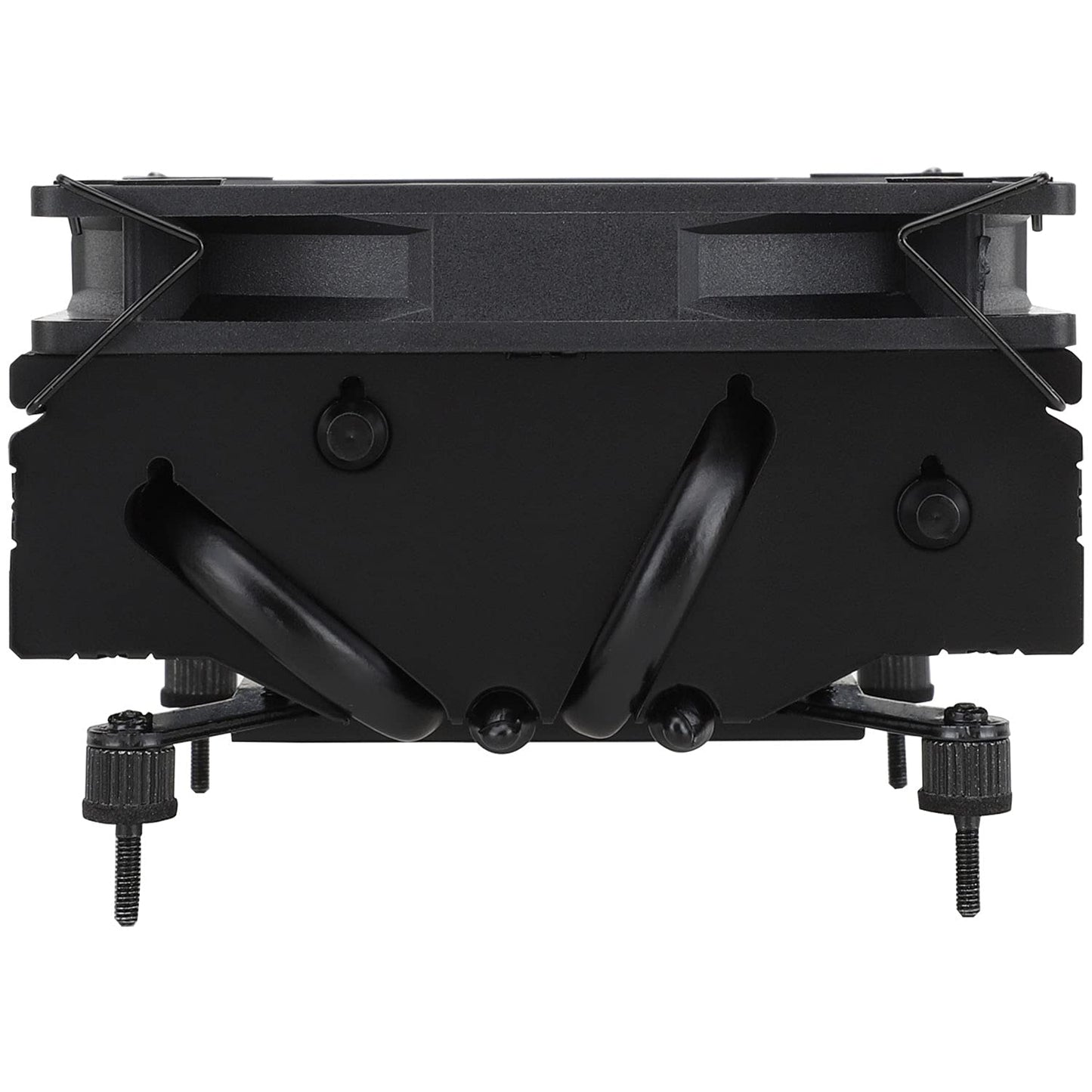Thermalright AXP90-X53 Black Low Profile CPU Air Cooler, 53mm Height, with TL-9015B Slim PWM CPU Fan, ITX Heatsink Cooler, for AMD:AM4 AM5/Intel