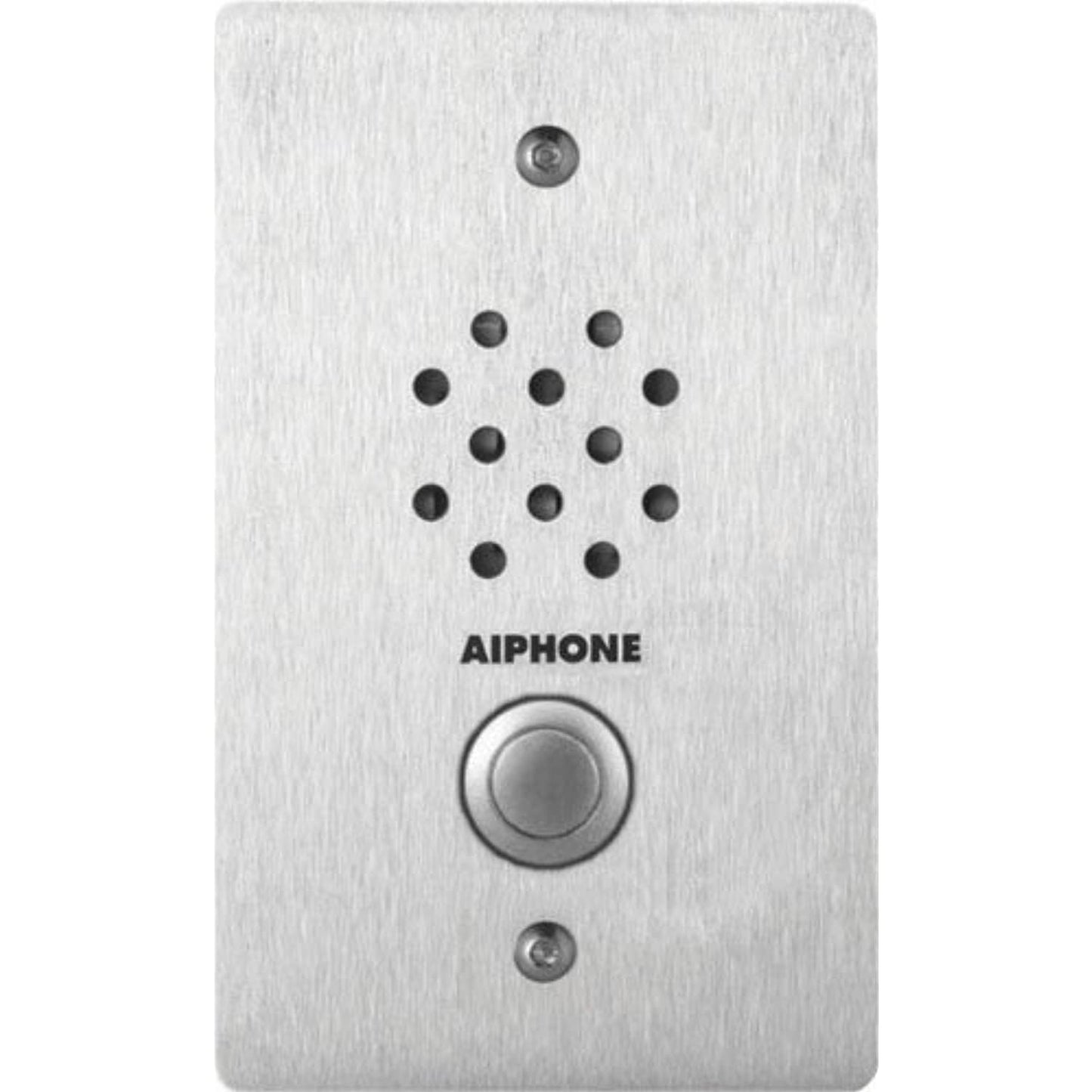 Aiphone LE-SS-1G Vandal-and Weather-Resistant Single-Gang Door Station for Use with AX, LAF/LDF-C, LEM, LEF, MP-S Series Intercom Systems