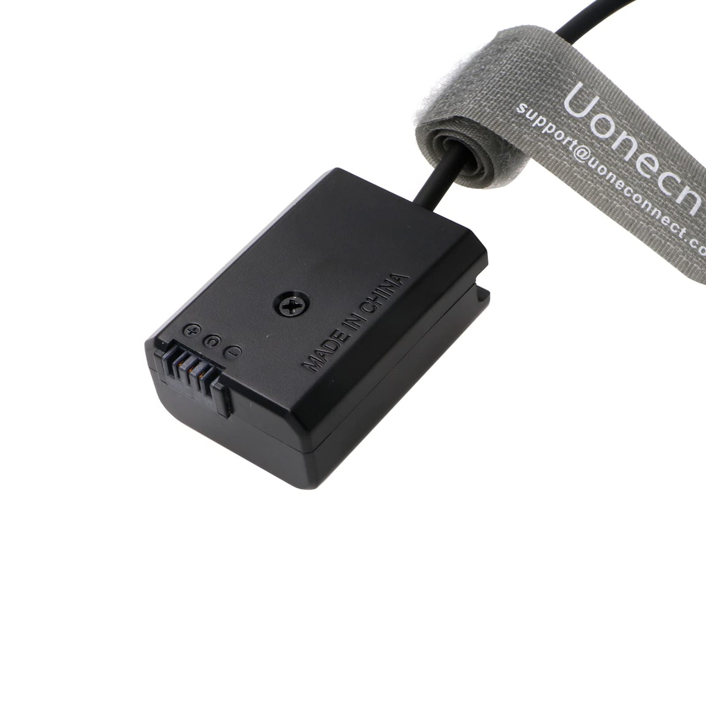 Uonecn A7 Dummy Battery to D-tap Cable for Sony A7R A7S A7II A3000 A5000 A5100 A6000 A6300 A7SII Camera Dummy Battery