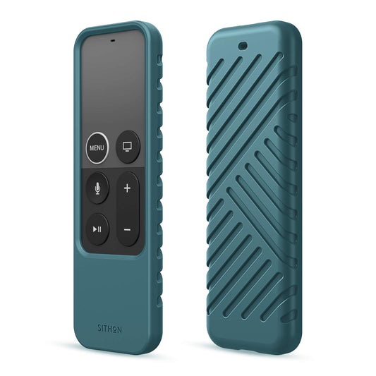 SITHON Silicone Case for Apple TV Siri Remote (1st Generation), Lightweight Shockproof Anti Slip Protective Cover for Apple TV 4K Siri Remote