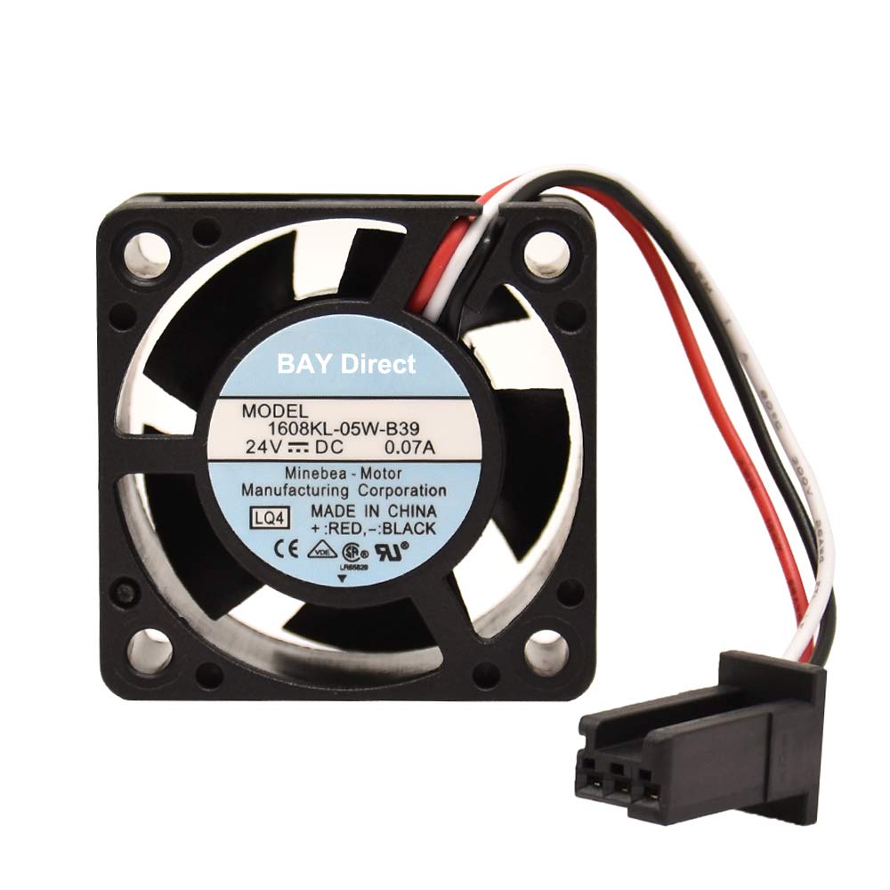 BAY Direct 1608KL-05W-B39 24V 0.07A 4CM 3-Wire Cooling Fan Graphics Card Fan 404020mm