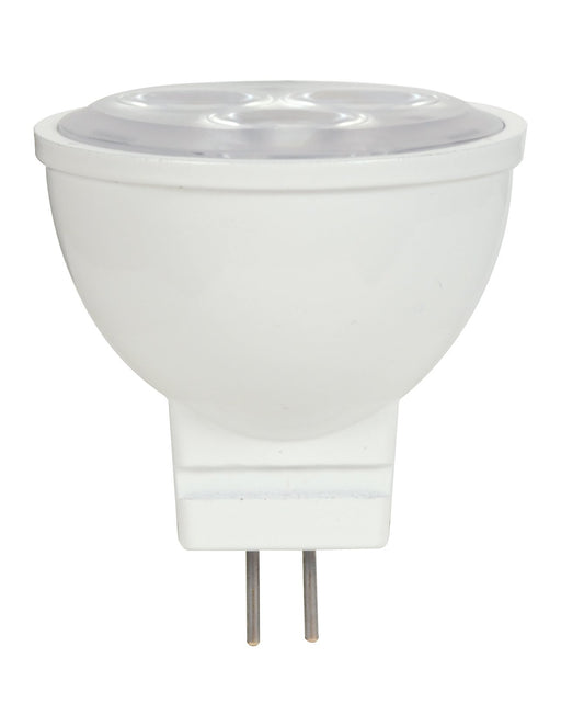(6-Pack) Satco S9283 3MR11/LED/25'/5000K/12V 3W MR11 12V GU4 Base 25° Narrow Flood LED Lamp (5000K)