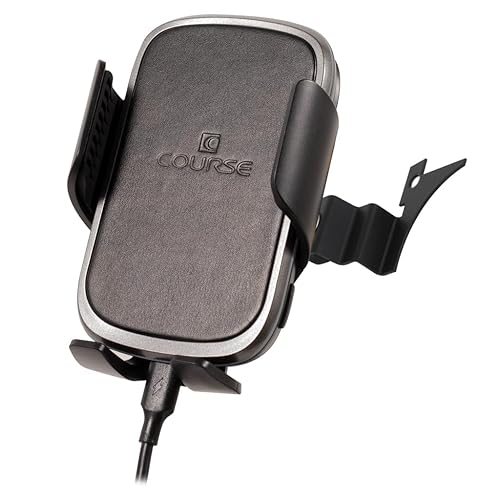 Course Motorsports DirectFit Phone Mount Automatic Gripping Wireless Charging Head and Car Phone Holder for Toyota Sequoia (2000-2006), Tundra