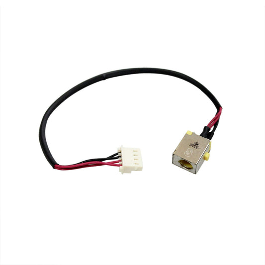 AC DC Jack Power Plug in Charging Port Connector Socket with Wire Cable Harness Replacement for Acer Aspire E5-576 E5-576G E5-576-392H N16Q2